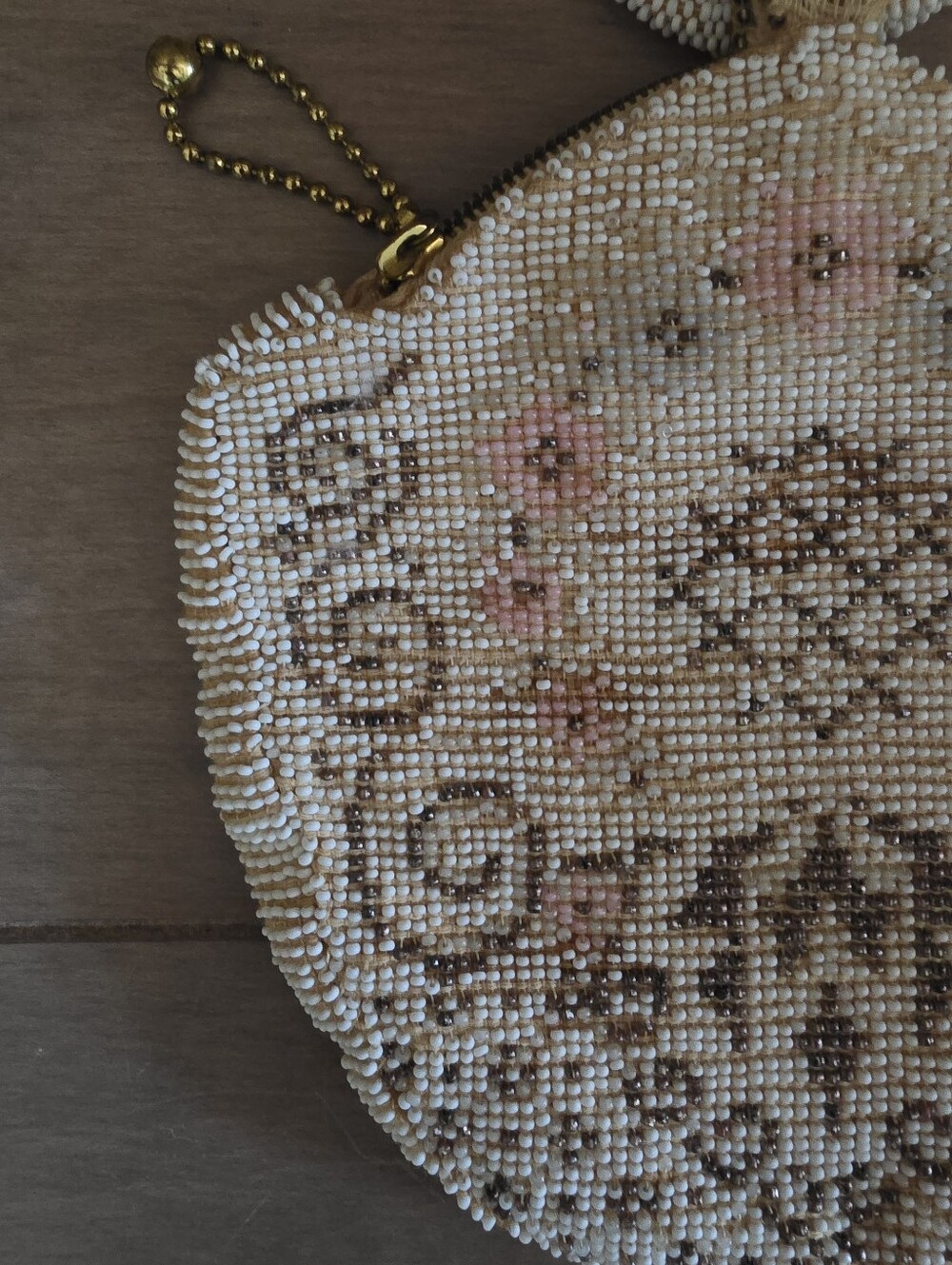 Vintage 1930s Czech Glass Seed Beaded Bag - Picture 9 of 16